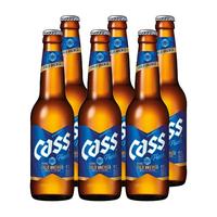 CASS/凯狮 韩国 啤酒 330mL 6瓶 光瓶装