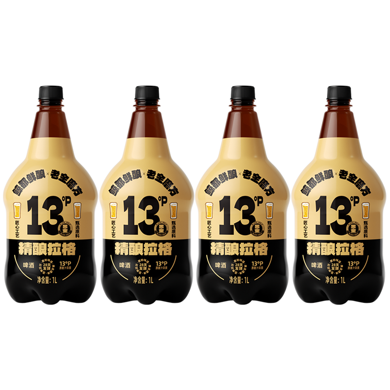  KUJIRA/鲸 鲜酿 精酿啤酒  4x4x1000ml 包装 4000ml