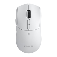 三巨 G750 鼠标 白色有声版-超长续航 2.4G