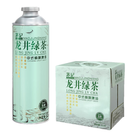 茅记 中式精酿 龙井绿茶 龙井绿茶 1L 6罐 整箱装