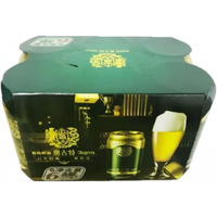 青岛 酒体醇厚 啤酒  330ml*6 330ml 6罐