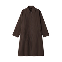 MUJI 無印良品 防紫外线立领大衣 女装