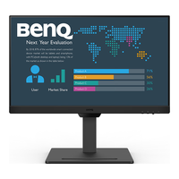 BenQ 明基 BL2490T 23.8英寸IPS  升降旋转商务办公 100Hz高刷 专业色域硬件滤蓝光降频闪显示屏