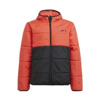 adidas 阿迪达斯 三叶草 男大童舒适保暖经典简约时尚休闲运动风棉服外套