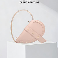 云态度 女士单肩包 YTD24035 柔雾粉金色