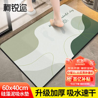 移动端、京东百亿补贴：巢极佳品 硅藻泥地垫浴室吸水垫