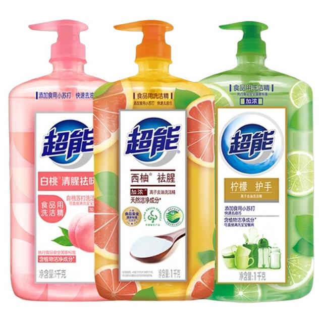 超能 白桃苏打洗洁精