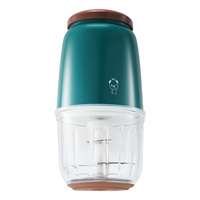 xiaobeixiong小贝熊辅食机婴儿宝宝打泥多功能电搅拌料理机肉果泥辅食工具 绿 8叶刀头 单杯款