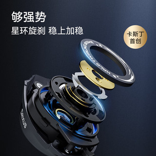 kastking卡斯丁2024款克雷斯水滴轮野钓黑坑竞技鱼轮钛合金线杯 【浅线杯】克雷斯水滴轮8.1速比-左手