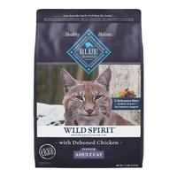 蓝馔 Blue Buffalo蓝馔猫粮高蛋白无谷物配方含去骨鸡肉成猫猫粮4.9kg/袋