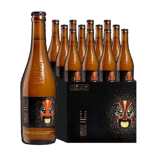 雪花 啤酒脸谱花脸11.5度418ml*12瓶