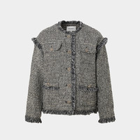 MOUSSY 秋季女士小香风外套 028HAZ30-0321