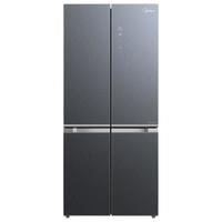 美的 BCD-521WSGPZM 19分钟急速净味 521L 墨兰灰 十字对开门冰箱