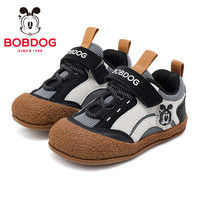 Little Bobdog 巴布豆童鞋男童2025新款春秋软底男宝鞋婴女童学步幼儿鞋