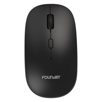 Founder 方正 无线鼠标 N200 轻音鼠标 四色可选 便携办公 鼠标无线2.4G