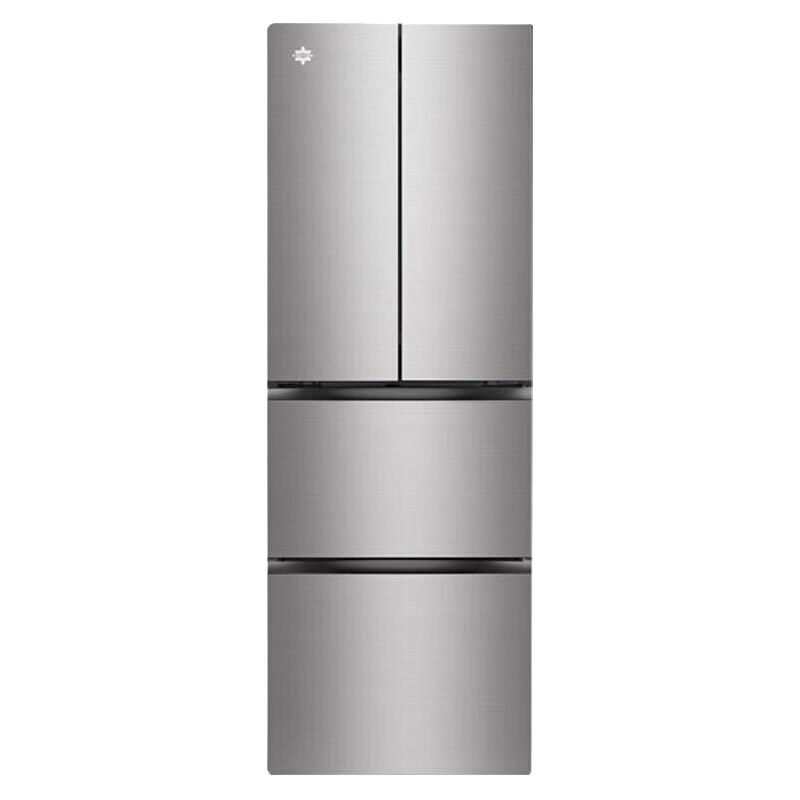 晶弘 BCD-302WPQG 变频风冷无霜 法式四开门冰箱 302L 秘境灰