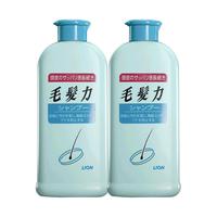 LION 狮王 日本进口深层洁净毛发力洗发水改善发丝毛躁 头皮专研洗发水*2