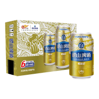 崂山啤酒 崂友记 330ml 24听 原麦汁浓度10°P