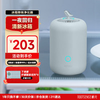 根元 RootSense 灯笼卫士生态级冰箱除味器净味保鲜杀菌除臭除异味消毒除味剂 云灰色
