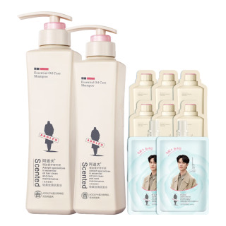 阿道夫 洗发水套装 轻柔洗发水248ml+祛屑洗发水248ml