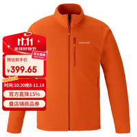 mont·bell 户外抓绒衣冲锋衣内胆男轻薄开衫内搭保暖上衣 1114881