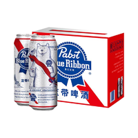  Blue Ribbon/蓝带 艺术罐 啤酒礼盒装  500ml