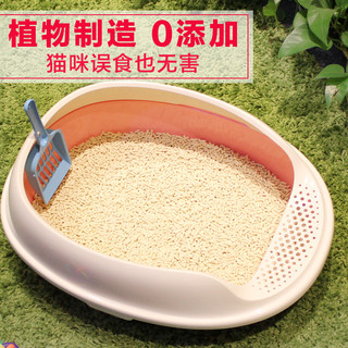 萌乐乐猫砂豆腐2.5kg豆腐砂去味除臭5猫沙20公斤无尘猫咪10斤