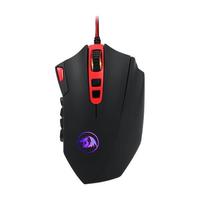 REDRAGON 红龙 M901 有线鼠标 12400DPI RGB 黑色