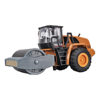 卡威（KIV）儿童合金工程车压路机玩具车仿真翻斗车压挖掘机叉车铲车吊 合金-压路机玩具