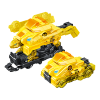 奥迪双钻（AULDEY）量子战队联动爆裂飞车甲龙战车双形态空翻变形男女孩玩具 爆裂飞车-甲龙战车