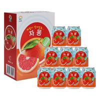 九日韩国风味九日西柚果汁果肉饮料238ml*12罐西柚饮品礼盒整箱饮料 九日西柚汁238ml*12瓶
