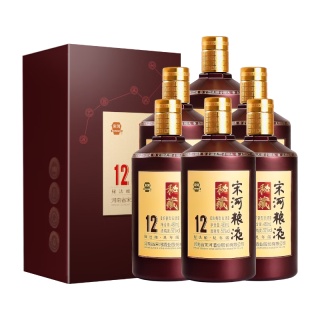  宋河粮液 名酒 浓香型白酒  箱装 480ml 50度