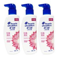 海飞丝 Head & Shoulders 洗发水恬雅三瓶组合