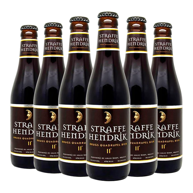 De Halve Maan 半月 妖月比利时进口精酿啤酒 6瓶妖月四料330ml