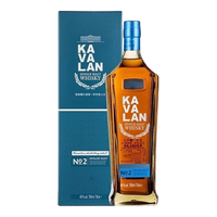 噶玛兰(Kavalan)噶玛兰单一麦芽威士忌礼盒装KAVALAN纯麦收藏麦芽台湾威士忌洋酒 噶玛兰珍选2号