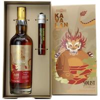 噶玛兰(Kavalan)噶玛兰单一麦芽威士忌礼盒装KAVALAN纯麦收藏麦芽台湾威士忌洋酒 噶玛兰经典独奏兰姆桶龙年礼盒