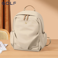 高尔夫(GOLF)双肩包女士旅行背包大容量书包休闲运动时尚电脑背包【Q】 款式7-果仁杏