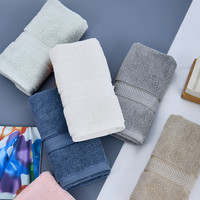 亚光 LOFTEX 535402 纯棉面巾 36x76cm 臻选棕+绿 加厚款