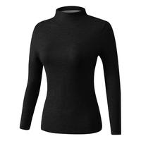 蜜格儿 高级感洋气半高领打底衫秋衣可外穿女士保暖上衣