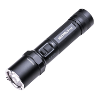 NEXTORCH 纳丽德 P80防身强光手电筒户外骑行勤务战术手电应急充电手电一键爆闪 P80标配