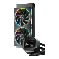 DEEPCOOL/九州风神 支持MP4视频 水冷散热器 PWM智能调速水泵 ARGB星环风扇