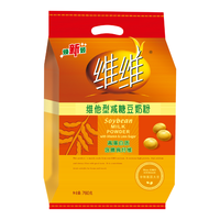 维维【焕新装】维他型减糖豆奶粉760g 高蛋白营养早餐 非转基因豆浆粉