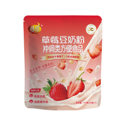维维 草莓豆奶粉175g 0反式脂肪酸 高蛋白 营养早餐下午茶 草莓豆奶粉175g