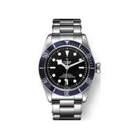 帝舵(TUDOR)碧湾 瑞士手表 钢带黑盘 大三针男表 41mm M79230B-0008