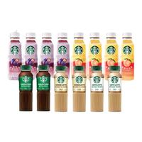 星巴克 果汁茶饮料星茶饮桃桃乌龙茶莓莓黑加仑红茶330ml*2