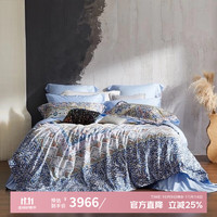 欧恋纳 yolanna 布斯托系列 床品四件套 250*220cm 蓝色