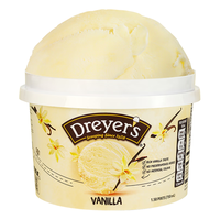 德雷尔（DREYER'S）经典香草高端冰淇淋750ml超大桶装 雀巢雪糕冰激凌家庭装 香草冰淇淋 750ml桶装