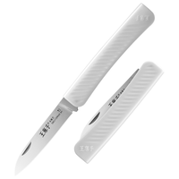 王麻子高端5铬锋利家用折叠水果刀 不锈钢户外便捷削皮刮皮刀小刀 5铬折叠水果刀【好评率99%】