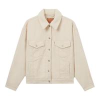 Levi's李维斯女士美式复古巴恩风宽松灯芯绒仿羊羔绒休闲厚外套