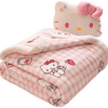 凯蒂猫HELLO KITTY 三丽鸥授权少女可爱卡通加厚可爱高颜值毛毯多功能四季毛毯